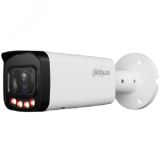 Видеокамера IP уличная 2Мп цилиндрическая ИК/LED-60м PoE с ИИ (2.7-13.5мм) 150127 Dahua