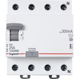 ВДТ RX3 - 4П - 25 А - тип AC - 300 мА - 4 модуля 402070 Legrand