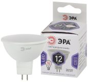 Лампа светодиодная LED MR16-12W-860-GU5.3 (диод софит 12Вт холод GU5.3) (10/100/4200) Б0049075 ЭРА