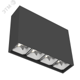 Светильник светодиодный ДПО-14Вт 3000К DL-Box Reflect Multi DALI кососвет черный V1-R0-90253-20D17-2001430 Вартон