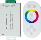 Контроллер к LED ленте RGB 12-24v с сенсорным белым ПДУ для LS606,607 21558 FERON