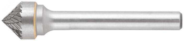 Шарошка карбидная, штифт 6 мм, тип ''K'', зенкер 90 градусов 12х6х51 мм 36626 FIT