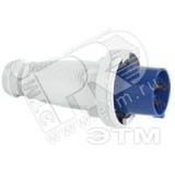 Вилка кабельная переносная 63А 3К+З 230В IP67 058701 Legrand