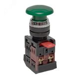 Кнопка зеленая AEA-22 Гриб NO+NC pbn-aea-g EKF