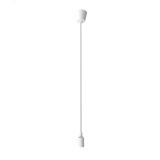 Светильник подвесной под лампу E27 1х60 Вт 200-240В IP20 1000х40 мм Белый Decor Gauss PL012 GAUSS
