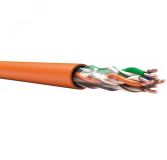 Кабель TechnoLAN U/UTP Cat 5e ZH нг(A)-FRHF 4x2x0.52 ТУ 3574-019-53930360-2014 черный ЦБ-00073151 СПКБ Техно