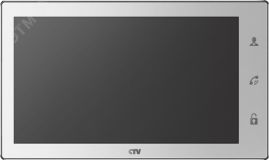 Монитор домофона с экраном Touch Screen CTV-M4106AHD W (белый) CTV