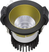 Светильник COOL 07 BL/GL D45 3000K (with driver) 1412000160 Световые Технологии