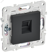 SKANDY Розетка компьютерная RJ45 кат.5E SK-K01G графит IEK SK-K10-1-K53 IEK