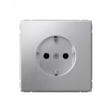 ARTGALLERY розетка с заземлением со шторками, 16А, механизм, алюминий GAL000345 Systeme Electric