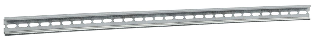 DIN-рейка оцинкованная, перфорированная 600 мм (100/3200) Б0028777 ЭРА
