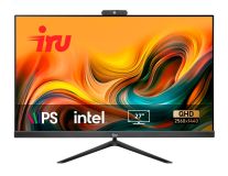 Моноблок Office 27IH5P2K 27'' 2560x1440/QHD i5 11400/8Gb/SSD512Gb/UHDG 730/CR/черный/DOS 1865025 iRu