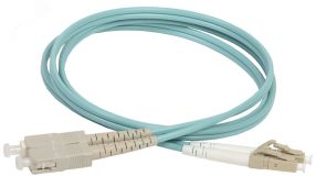 Патч-корд оптический 50/125 (OM3) LC/UPC-SC/UPC (Duplex) 70м FPC5003-LCU-SCU-C2L-70M ITK