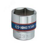 Головка торцевая стандартная шестигранная 3/8', 24 мм 333524M King Tony