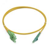 Шнур оптический duplex 5м LC/APC-SC/APC 9/125 sm LSZH 8285c Cabeus