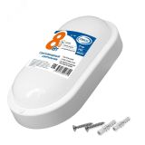 Светильник ЖКХ светодиодный овальный 8Вт IONICH ILED-SMD2835-СПП-8-650-220-6.5-IP65-O 1465 UNIVersal