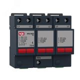 УЗИП SPC3.1 90 DS, 3-х полюсный, класс I+II, Iimp -12 кА (10/350), Imax (8/20) - 90 кА 10 035 Ключевой Компонент (Хакель)