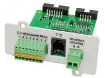 Плата расширения интерфейсов IC-Modbus/Dry Contacts для стабилизаторов переменного напряжения от 6000 до 20000 ВА и однофазных ИБП от 1000 до 10000 ВА 332768 Штиль