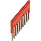 Перемычка для клеммников 10 точек подключения 2.5мм.кв красная NSYTRAL210 Schneider Electric