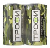 Батарейка Трофи R14-2S CLASSIC HEAVY DUTY Zinc (12/600/9600) Б0023145 ЭРА