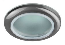 WR1 CH Светильник влагозащищенный MR16,12V/220V, 50W хром (100/2400) C0043845 ЭРА