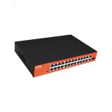 Коммутатор неуправляемый PoE 26 портов, 24хPoE 10/100 Мб/с, 1хRJ45, 1хRJ45/SFP, 200 Вт WI-PS526GH Wi-Tek