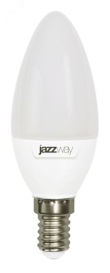Лампа светодиодная LED 11Вт 230Вт E14 теплый матовый свеча 5019157 JazzWay