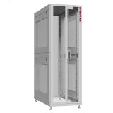 Шкаф серверный 45U 600х1070 передняя дверь: двустворчатая перфорированная IP20. задняя дверь: одностворчатая глухой металл IP51. боковые панели: перфорированные. цвет: серый RAL7035  NS 6145.7422 SYSMATRIX