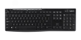 Клавиатура беспроводная K270, 112 клавиш, черный 920-003757 Logitech