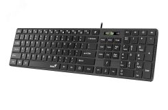 Клавиатура SlimStar 126 USB, 109 клавиш, черный 31310017417 Genius