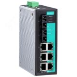 Коммутатор 6 x 10/100BaseTX, 2 x 100BaseFX (многомодовое оптоволокно) с базовыми функциями управления, разъем SC EDS-408A-MM-SC MOXA