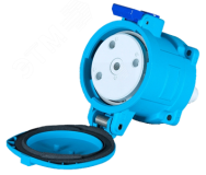 3964013 Механизм розетки DS6, 90A, 440V, 3PH+E, IP66/67, металл 00-00031753 Marechal