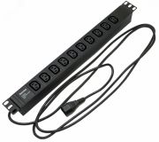 Блок розеток для 19д шкафовгоризонтальный10хIEC 320 C1310A 426782 Hyperline
