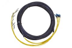 Cборка кабельная 10 неэкранированных кабелей U/UTP4х2х0.51 (24 AWG) категория 5e однопроволочные жилы UUTP4x10W-C5E-S24-IN-LSZH/LSZH-GY 121203-06688 ССД