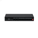 Коммутатор неуправляемый 10 портов RJ45  100 1000 Мб/с PoE 65Вт 127119 Dahua