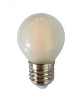 Лампа сетодиодная декоративная LED 8w E27 3000K шар матовый филамент 230/50 Jazzway 5021488 JazzWay