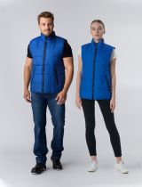 Жилет утепленный Офис (тк.Дюспо), васильковый, р. 48-50 87483042003 Факел