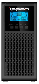 Источник бесперебойного питания Online Innova G2 1000 ВА/900 Вт фаза 1/1, Tower, 2xSchuko RS232 и USB type B и Порт SNMP от 2 АКБ от 5Ач до 300Ач, без АКБ 1547590 IPPON
