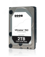 Жесткий диск 2TB Ultrastar 3.5'', SATAIII, 7200 об/мин, 128 МБ HUS722T2TALA604 (1W10002) Western Digital