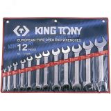 Набор рожковых ключей, 6-32 мм, 12 предметов 1112MR King Tony