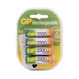 Аккумулятор перезаряжаемый GP 230AAHC AA, емкость 2200 мАч - 4 шт. в клемшеле 8500 GP