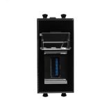 Avanti USB 3.0 розетка ''Черный квадрат'' модульная, тип А-А, 1 модульная 4402301 DKC
