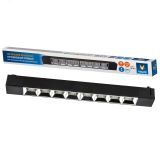 Светильник-прожектор ULB-Q282 20W/4000K BLACK светодиодный трековый Линейный 1600 Лм Белый свет (4000К) Корпус черный ТМ Volpe UL-00010122 Uniel
