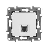 ETIKA Розетка телефонная RJ11 белая 672240 Daccord/Legrand