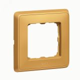 Cariva Рамка 1 пост матовое золото 695963 Legrand