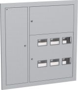 Корпус металлический ЩЭ-6-Э 36 IP31 (слабот. отсек слева) LIGHT IND-MKM43-06-31-E-L IEK