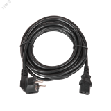 Кабель питания TLKSchuko CEE 7/7 - C13 3x1мм2 5 м 250В 10A черный ЭКО16843 TLK