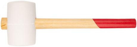 Киянка резиновая белая, деревянная ручка 80 мм (900 гр) 45335 КУРС