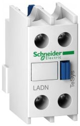 Блок контактов дополнительный НО+НЗ фронтальный монтаж 20-60A LADN11G Schneider Electric