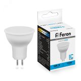 Лампа светодиодная LED 13вт 230в G5.3 дневной 38190 FERON